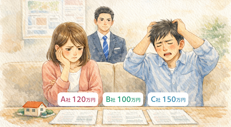 外壁塗装の悩み