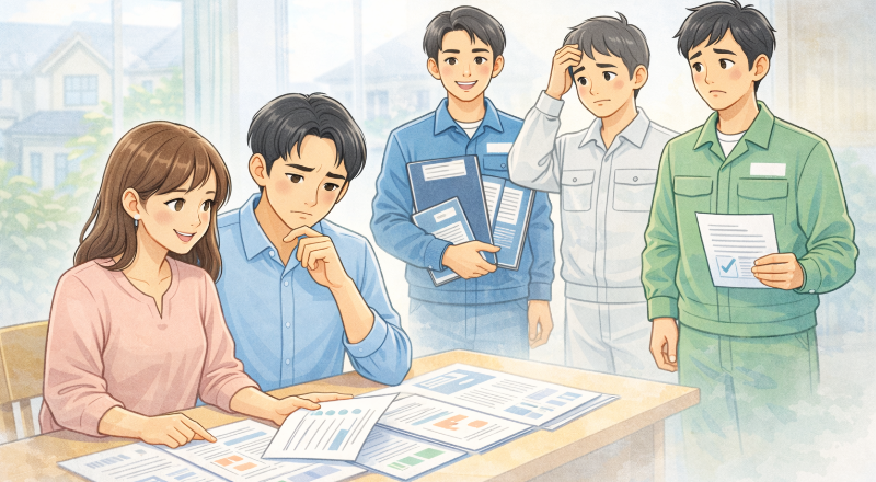 ぬりラボ基準で業者の手抜きリスクを判定