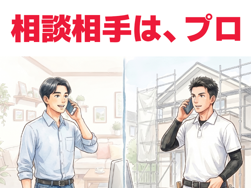 相談相手はプロ